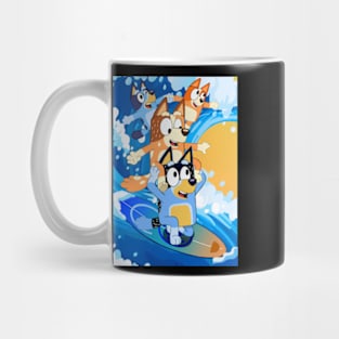 Ahola Heeler Family Surf Up Mug